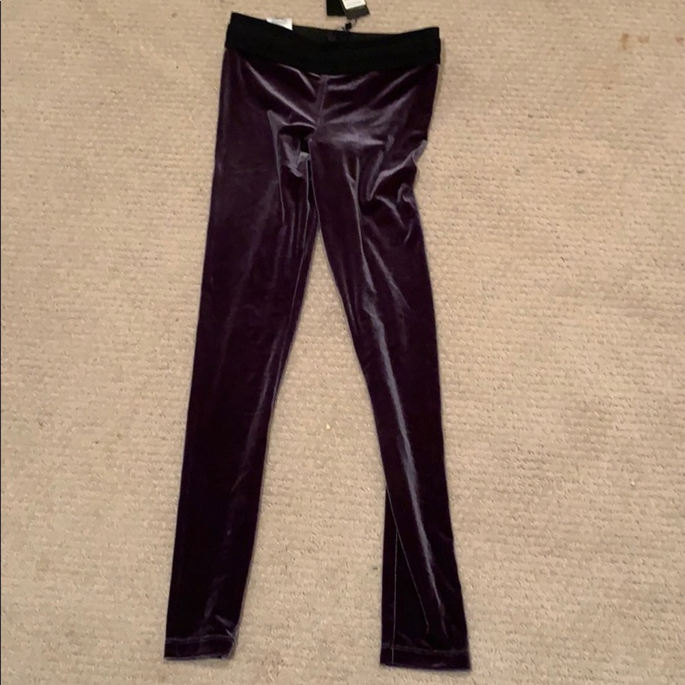 NEGOTIABLE BCBG Velvet Leggings